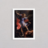 The Archangel Michael defeating Satan, 1635, Poster
